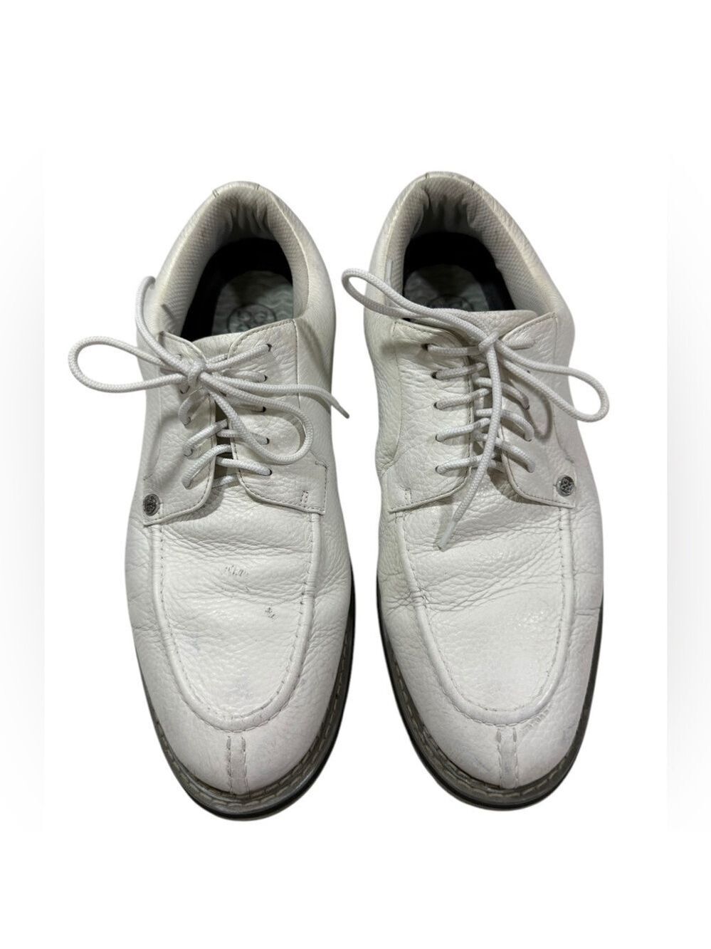 G/Fore by Peter Millar Pintuck Gallivanter Pebbled Leather Golf Shoes 12